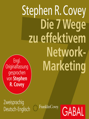 cover image of Die 7 Wege zu effektivem Network-Marketing